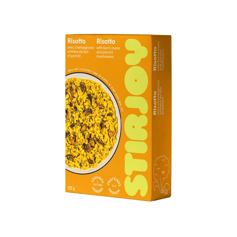 Risotto with lion's mane and porcini mushrooms